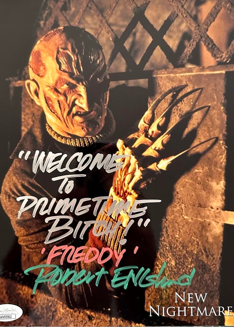 Robert Englund Signed 8x10 Photo (A Nightmare On Elm Street) - PSA COA